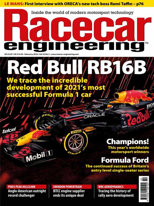 Cover image for Racecar Engineering: Feb 01 2022
